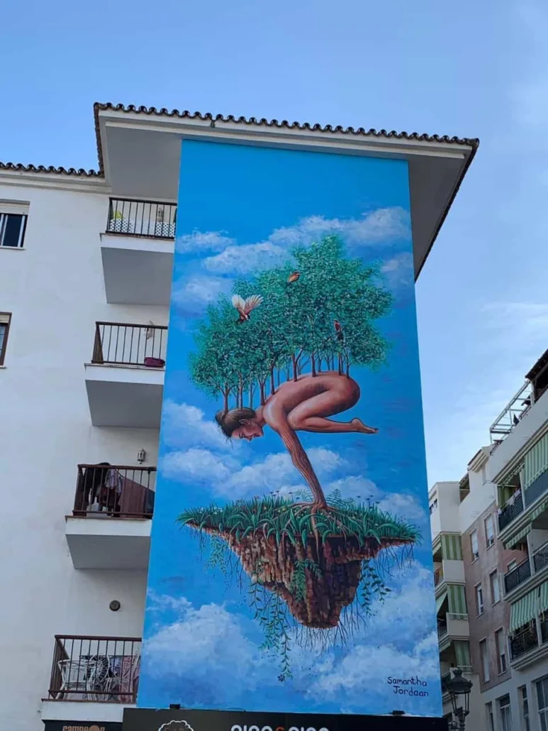 Mural de Samantha Jordaan, Nutrir