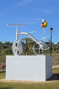 Ruta de las esculturas, otra vista