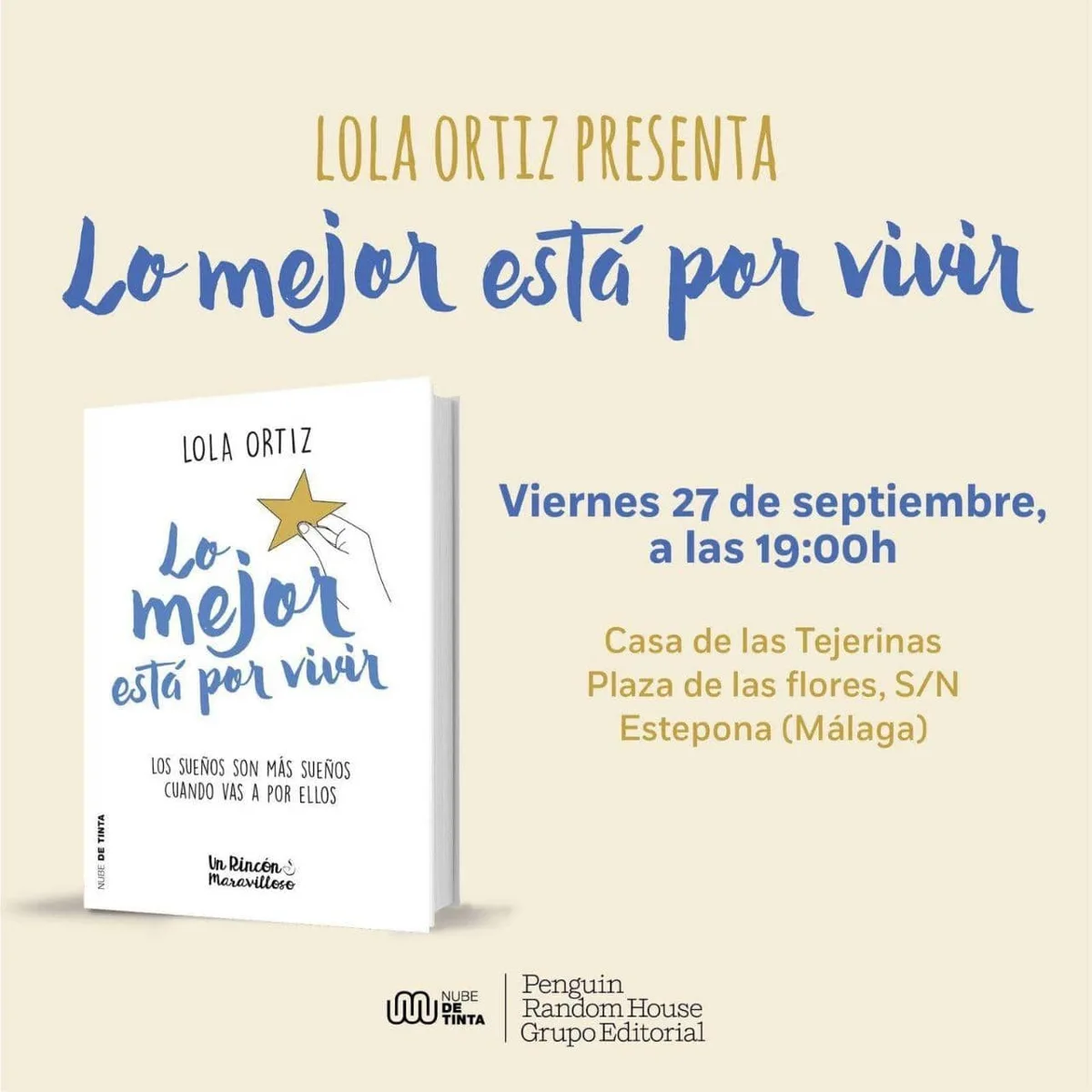 Lola Ortiz presenta Lo mejor está por venir
