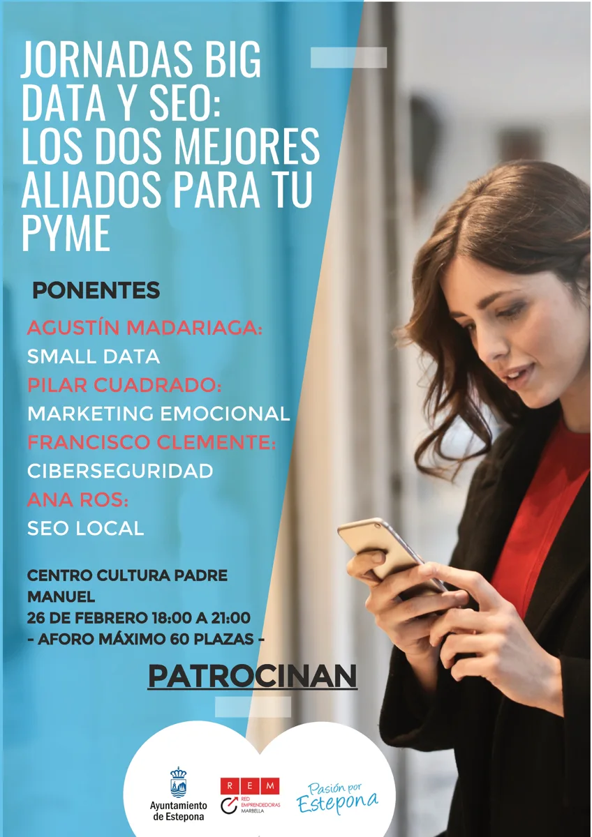 Pasión por Estepona celebrará unas jornadas sobre BIG DATA y SEO para empresarios de la localidad