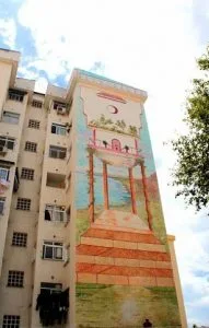 Ruta de los murales, otra vista