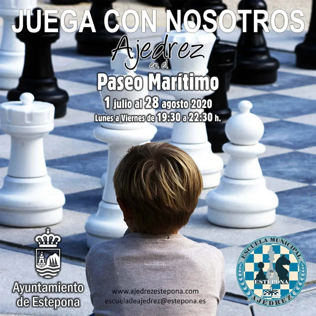 Ajedrez en el Paseo Marítimo