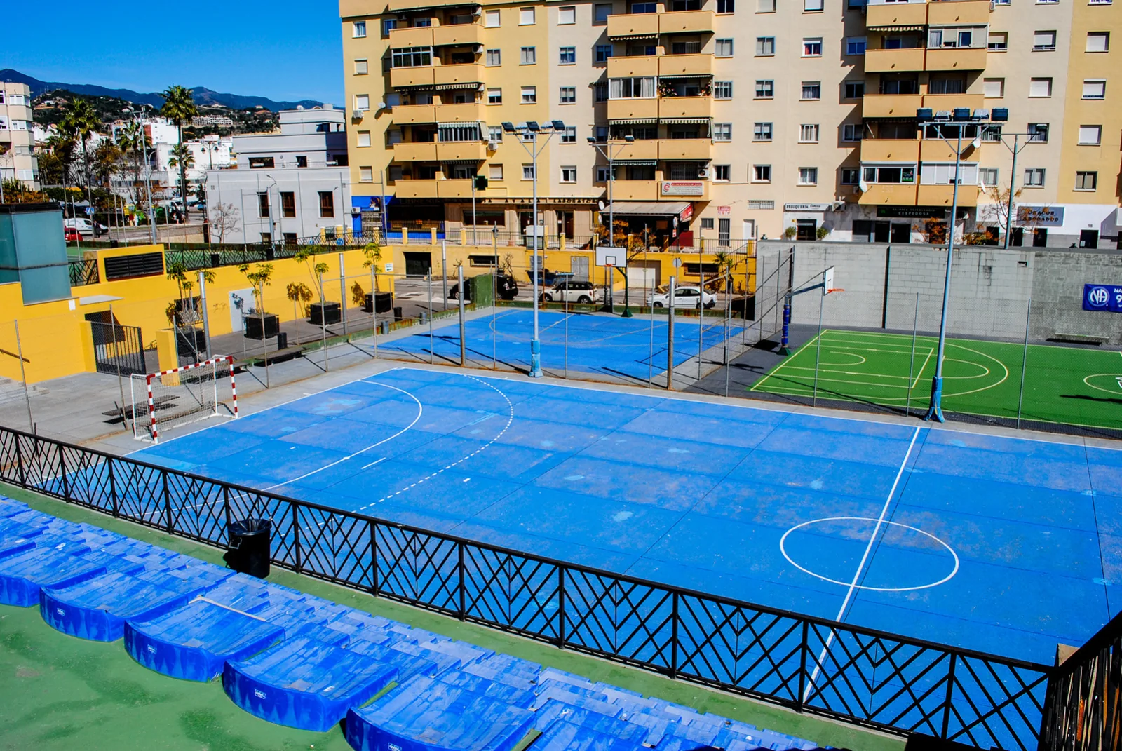 Polideportivo La Viña, otra vista