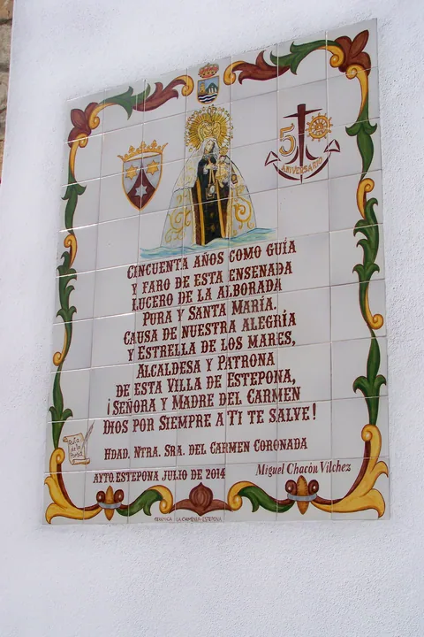 A la Virgen del Carmen