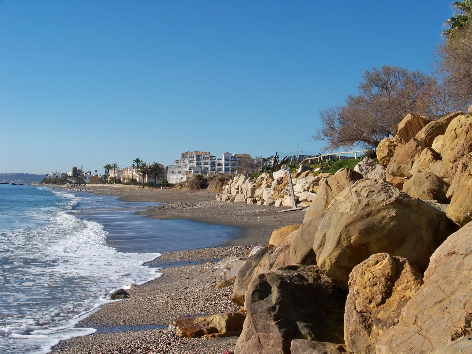 Playa de Costa Natura (Naturista), otra vista