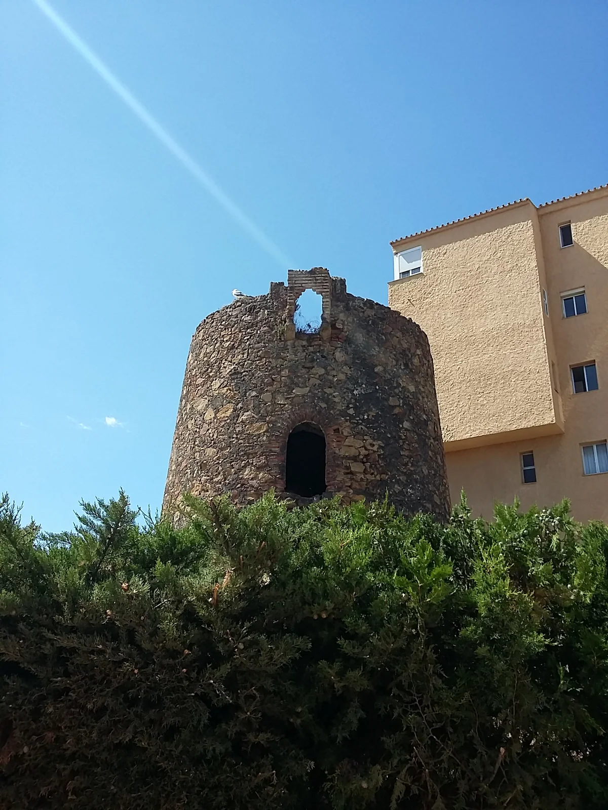 Torre almenara de Saladavieja o Celada Vieja, otra vista