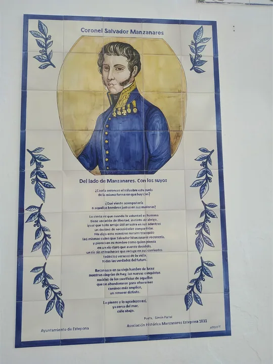 Homenaje al Coronel Manzanares