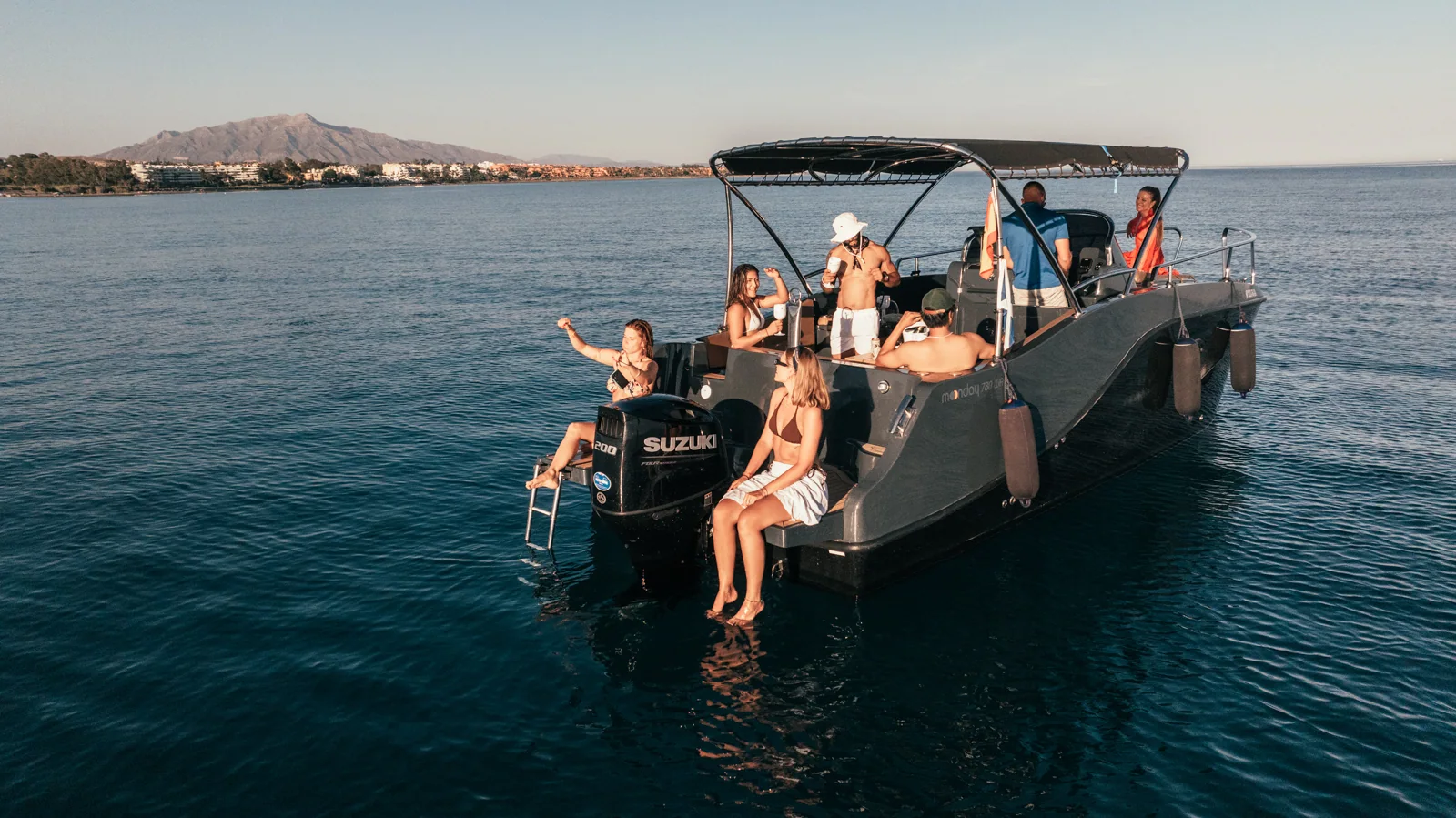 Boat Charter Estepona, otra vista
