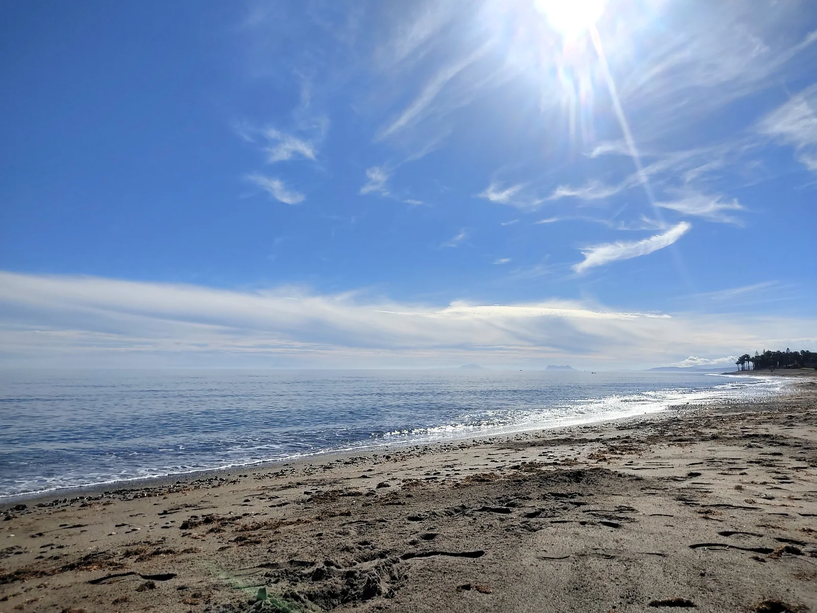 Playa de El Padrón, otra vista