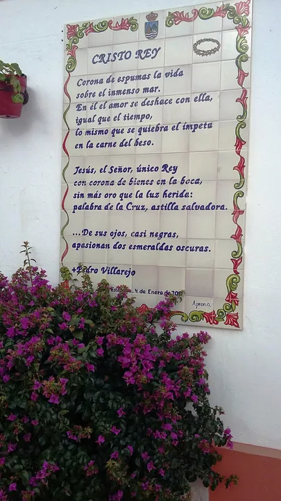 Poema · Calle Cristo Rey